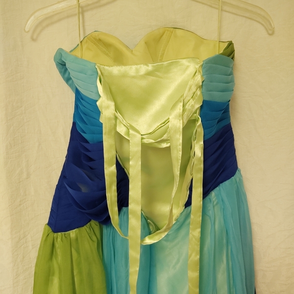 💙💚 GRACE KARIN floor length formal gown - Picture 9 of 10